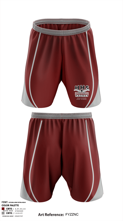 Athletic Shorts With Pockets, Healdsburg Senior High School Swimming, Swimming, Teamtime, Team time, sublimation, custom sports apparel, team uniforms, spirit wear, spiritwear, sports uniforms, custom shirts, team store, custom team store, fundraiser sports, apparel fundraiser