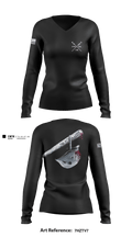 2nd PLT Baseterds 6936669 Women's Long Sleeve V-neck Shirt - 2