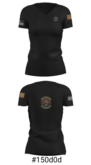 Women's Short Sleeve Vneck Shirt, , Air Force, Teamtime, Team time, sublimation, custom sports apparel, team uniforms, spirit wear, spiritwear, sports uniforms, custom shirts, team store, custom team store, fundraiser sports, apparel fundraiser