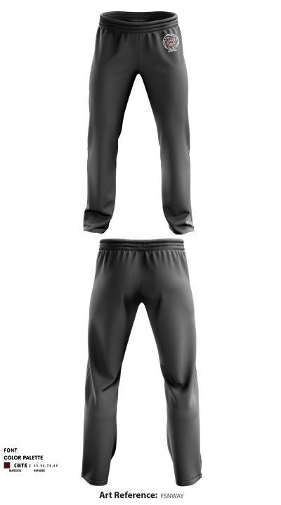 West Bridgewater High School Volleyball 90318455 Sweatpants - 4