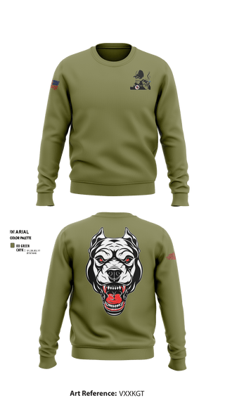 Crew Neck Sweatshirt, , Army, Teamtime, Team time, sublimation, custom sports apparel, team uniforms, spirit wear, spiritwear, sports uniforms, custom shirts, team store, custom team store, fundraiser sports, apparel fundraiser