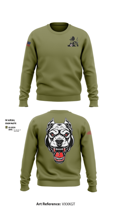 Oscar Golf Charlie Tango 24434143 Crew Neck Sweatshirt - 2