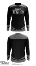 Swan Valley High School Ice Hockey 27287577 Long Sleeve Performance Shirt - 2