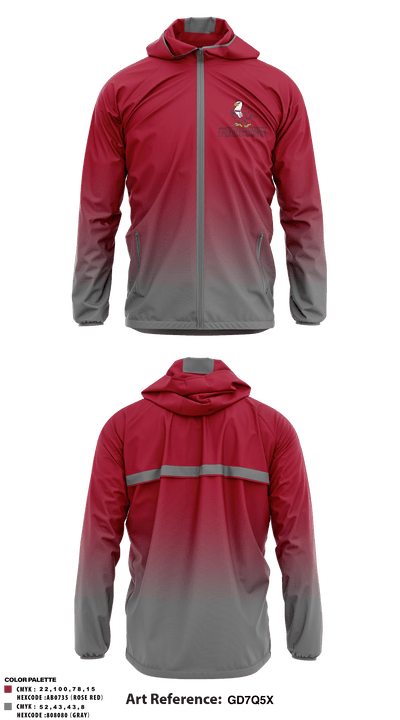 Friends University Tennis 31162977 Windbreaker - 1
