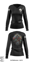 Dod 29782094 Women's Long Sleeve V-neck Shirt - 1