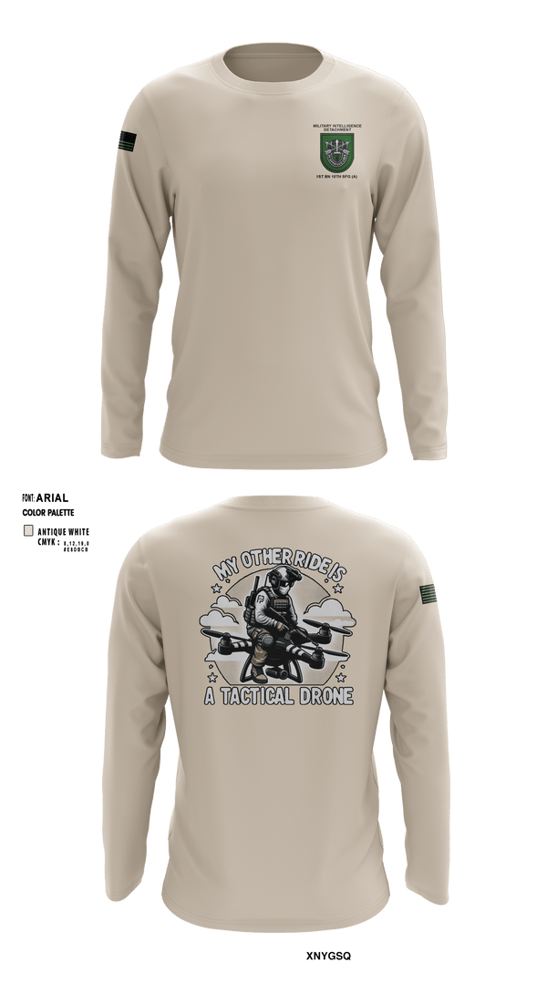 Long Sleeve Performance Shirt, MID 1-10 SFG (A), Army, Teamtime, Team time, sublimation, custom sports apparel, team uniforms, spirit wear, spiritwear, sports uniforms, custom shirts, team store, custom team store, fundraiser sports, apparel fundraiser