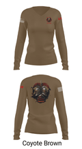 B/62D ESB 64336384 Women's Long Sleeve V-neck Shirt - 38