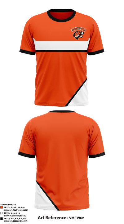 Stratford Junior High School 35860079 Short Sleeve Performance Shirt - 1