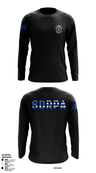 Long Sleeve Performance Shirt, SDRPA, Police, Teamtime, Team time, sublimation, custom sports apparel, team uniforms, spirit wear, spiritwear, sports uniforms, custom shirts, team store, custom team store, fundraiser sports, apparel fundraiser