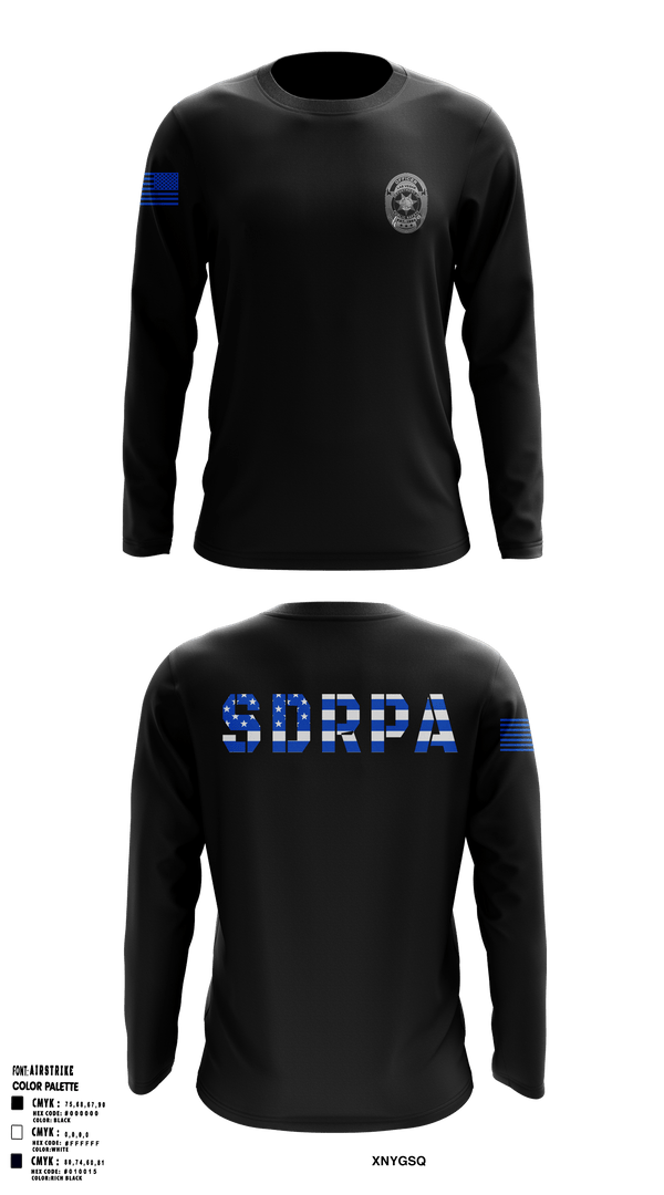 Long Sleeve Performance Shirt, SDRPA, Police, Teamtime, Team time, sublimation, custom sports apparel, team uniforms, spirit wear, spiritwear, sports uniforms, custom shirts, team store, custom team store, fundraiser sports, apparel fundraiser