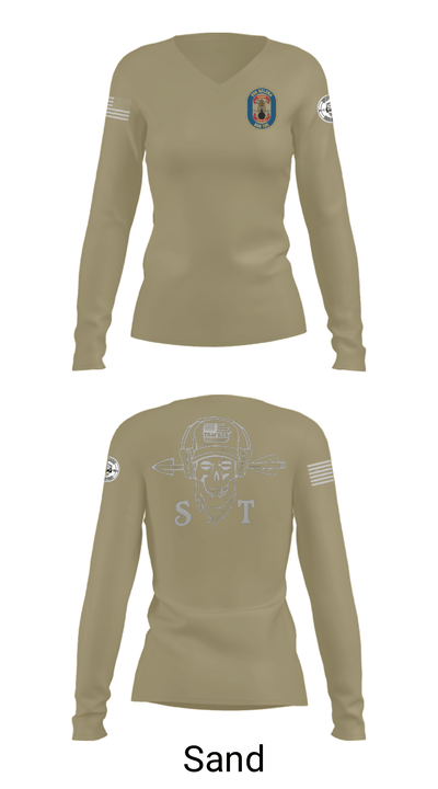 HELENA SONAR 72664700 Women's Long Sleeve V-neck Shirt - 42