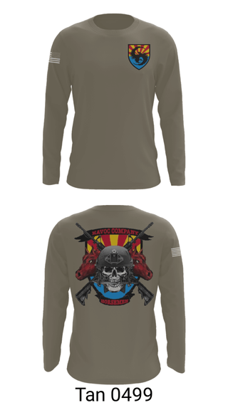 Long Sleeve Performance Shirt, , Army, Teamtime, Team time, sublimation, custom sports apparel, team uniforms, spirit wear, spiritwear, sports uniforms, custom shirts, team store, custom team store, fundraiser sports, apparel fundraiser