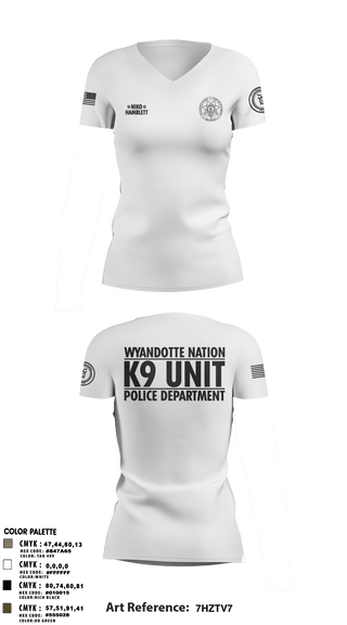 Women's Short Sleeve Vneck Shirt, , Police, Teamtime, Team time, sublimation, custom sports apparel, team uniforms, spirit wear, spiritwear, sports uniforms, custom shirts, team store, custom team store, fundraiser sports, apparel fundraiser