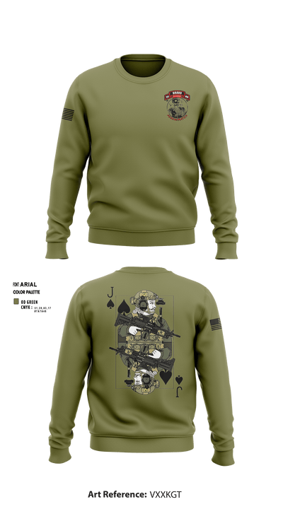 Blackjacks 79166270 Crew Neck Sweatshirt - 2