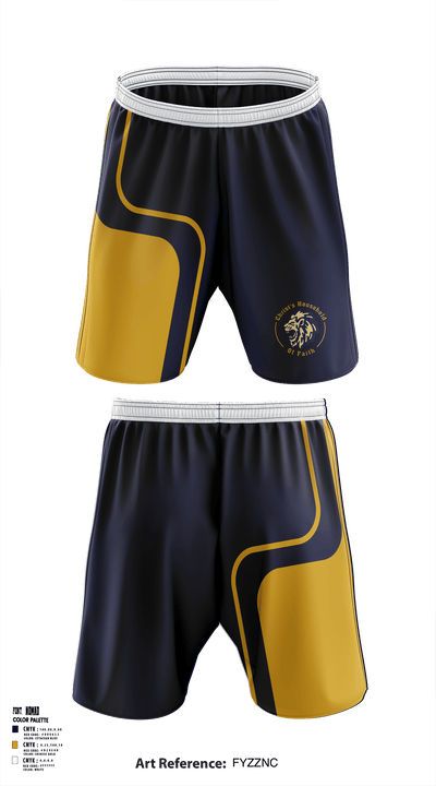 Christ'S Household Of Faith High School 12291528 Athletic Shorts With Pockets - 2