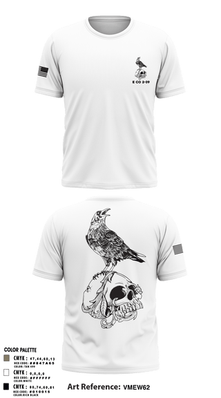 Short Sleeve Performance Shirt, E CO 2-39, Army, Teamtime, Team time, sublimation, custom sports apparel, team uniforms, spirit wear, spiritwear, sports uniforms, custom shirts, team store, custom team store, fundraiser sports, apparel fundraiser