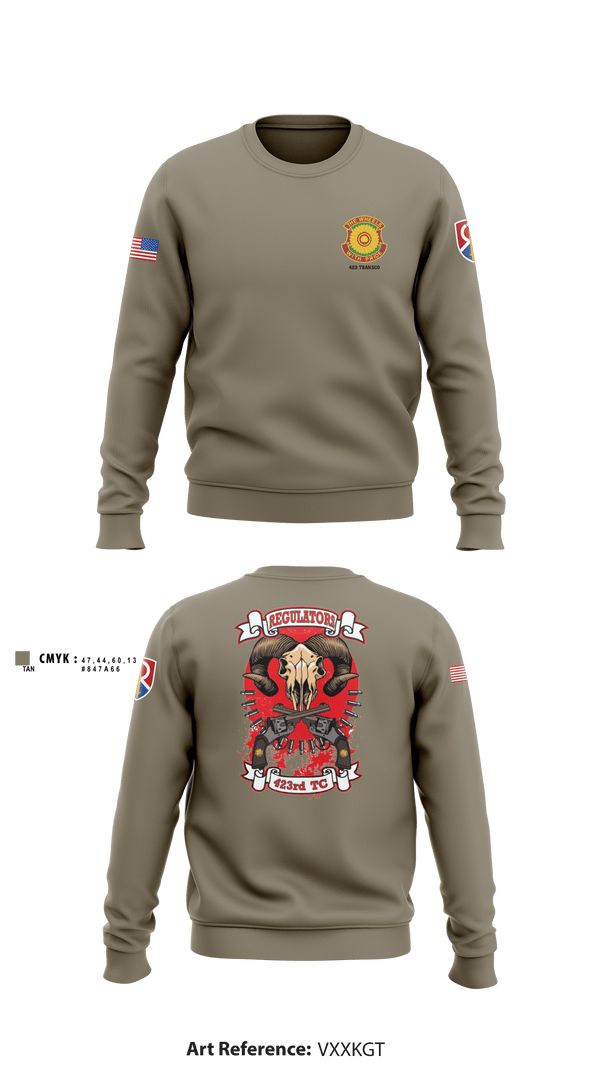 Crew Neck Sweatshirt, , Army, Teamtime, Team time, sublimation, custom sports apparel, team uniforms, spirit wear, spiritwear, sports uniforms, custom shirts, team store, custom team store, fundraiser sports, apparel fundraiser