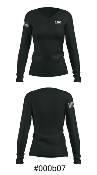 Women's Long Sleeve Vneck Shirt, , Army, Teamtime, Team time, sublimation, custom sports apparel, team uniforms, spirit wear, spiritwear, sports uniforms, custom shirts, team store, custom team store, fundraiser sports, apparel fundraiser