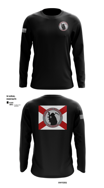 Reapers Rejects 83617114 Long Sleeve Performance Shirt - 1