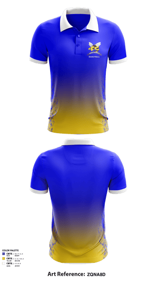 Short Sleeve Performance Polo, Hand Middle School Basketball, Women's Basketball, Teamtime, Team time, sublimation, custom sports apparel, team uniforms, spirit wear, spiritwear, sports uniforms, custom shirts, team store, custom team store, fundraiser sports, apparel fundraiser