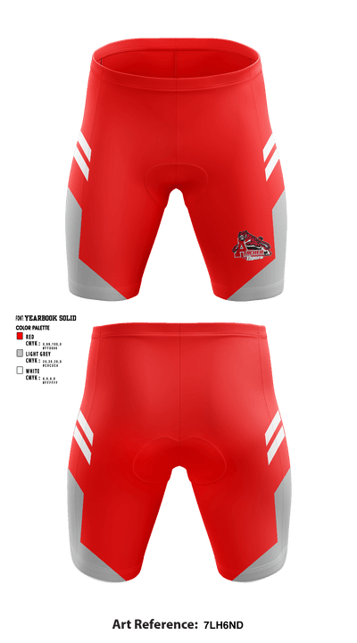 Archer High School Tennis 49257029 Men's Compression Shorts - 1
