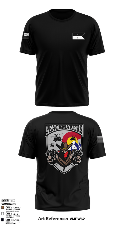 4-4 Attack Battalion 63788655 Short Sleeve Performance Shirt - 4