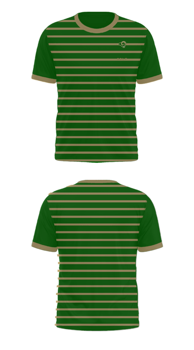 Acadiana High School Soccer 51177478 Short Sleeve Performance Shirt - 3