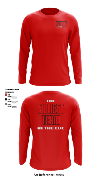 Long Sleeve Performance Shirt, Allentown High School Cross Country, Cross Country, Teamtime, Team time, sublimation, custom sports apparel, team uniforms, spirit wear, spiritwear, sports uniforms, custom shirts, team store, custom team store, fundraiser sports, apparel fundraiser