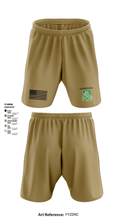 709th MP BN HHD 13627069 Athletic Shorts With Pockets - 3