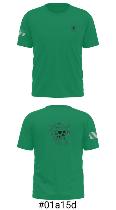 Weapons squad 2nd platoon A co 2-506IN 55687948 Short Sleeve Performance Shirt - 31