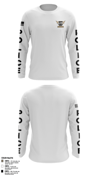 Long Sleeve Performance Shirt, , Police, Teamtime, Team time, sublimation, custom sports apparel, team uniforms, spirit wear, spiritwear, sports uniforms, custom shirts, team store, custom team store, fundraiser sports, apparel fundraiser
