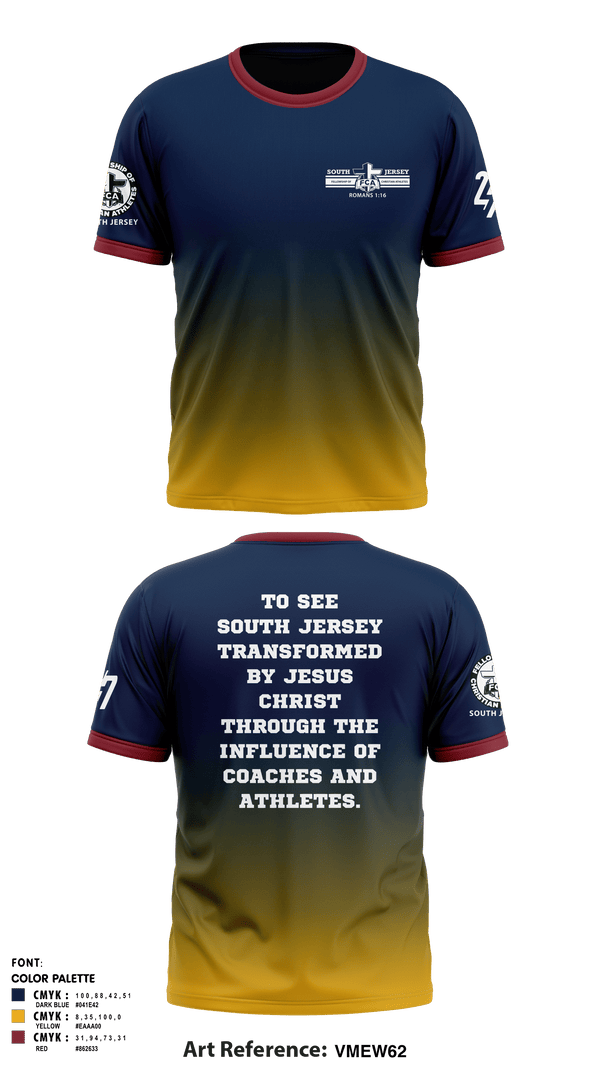 Short Sleeve Performance Shirt, FCA ( Fellowship of Christian Athletes ) South Jersey, Spirit Store, Teamtime, Team time, sublimation, custom sports apparel, team uniforms, spirit wear, spiritwear, sports uniforms, custom shirts, team store, custom team store, fundraiser sports, apparel fundraiser