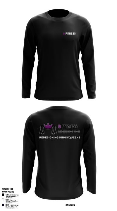 BFitnessBFitness 7718211 Long Sleeve Performance Shirt - 2