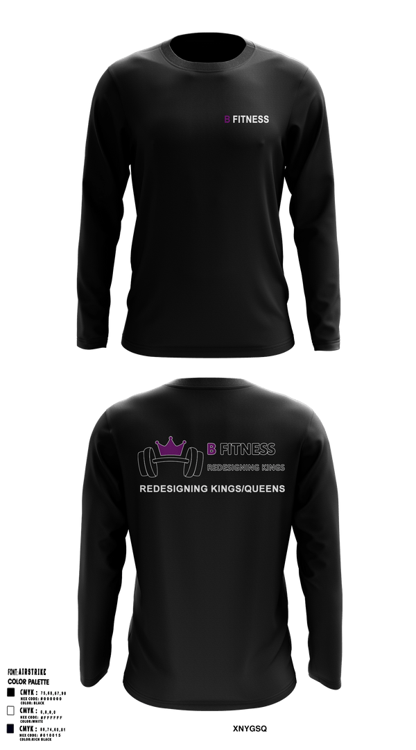 Long Sleeve Performance Shirt, BFitnessBFitness, , Teamtime, Team time, sublimation, custom sports apparel, team uniforms, spirit wear, spiritwear, sports uniforms, custom shirts, team store, custom team store, fundraiser sports, apparel fundraiser