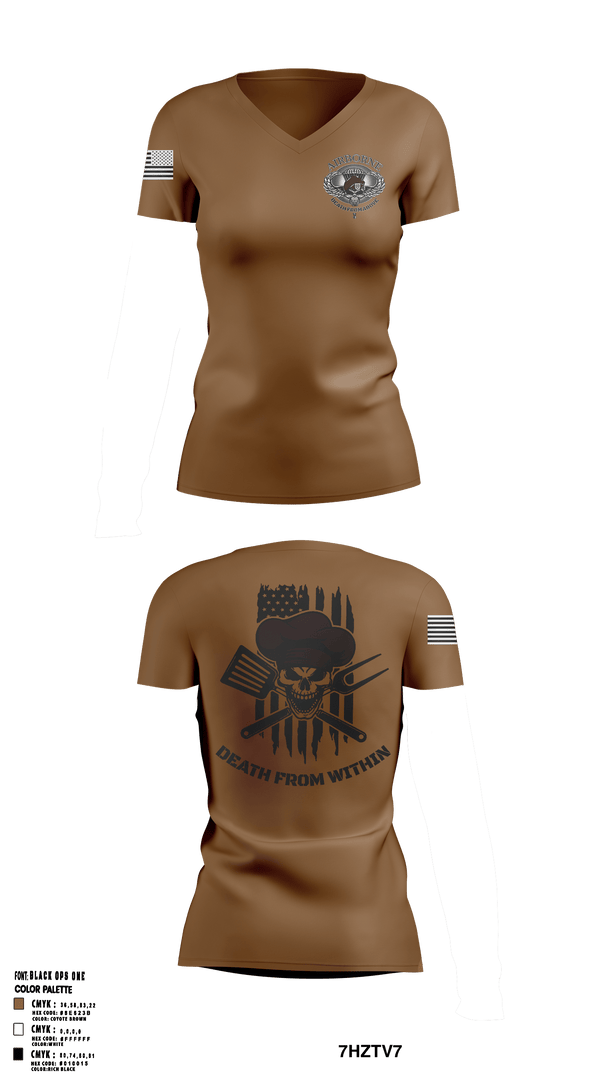 Women's Short Sleeve Vneck Shirt, , Army, Teamtime, Team time, sublimation, custom sports apparel, team uniforms, spirit wear, spiritwear, sports uniforms, custom shirts, team store, custom team store, fundraiser sports, apparel fundraiser