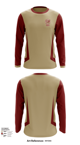 Long Sleeve Performance Shirt, Carver Middle School Basketball, Men's Basketball, Teamtime, Team time, sublimation, custom sports apparel, team uniforms, spirit wear, spiritwear, sports uniforms, custom shirts, team store, custom team store, fundraiser sports, apparel fundraiser