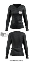 Jaden’s Kettle Corn 2603747 Women's Long Sleeve V-neck Shirt - 4
