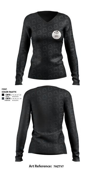 Women's Long Sleeve Vneck Shirt, , , Teamtime, Team time, sublimation, custom sports apparel, team uniforms, spirit wear, spiritwear, sports uniforms, custom shirts, team store, custom team store, fundraiser sports, apparel fundraiser