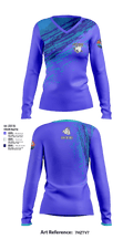 Coast Range CrossFit 26905705 Women's Long Sleeve V-neck Shirt - 1