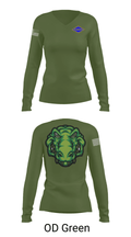 6RTB COMMO 71701887 Women's Long Sleeve V-neck Shirt - 40