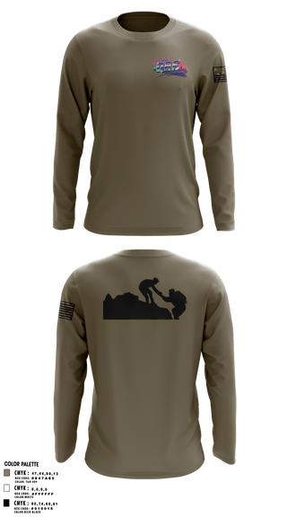 Long Sleeve Performance Shirt, , Marines, Teamtime, Team time, sublimation, custom sports apparel, team uniforms, spirit wear, spiritwear, sports uniforms, custom shirts, team store, custom team store, fundraiser sports, apparel fundraiser
