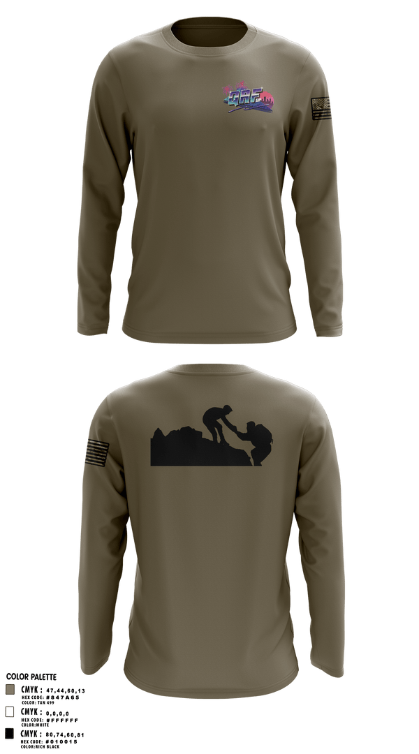 Long Sleeve Performance Shirt, , Marines, Teamtime, Team time, sublimation, custom sports apparel, team uniforms, spirit wear, spiritwear, sports uniforms, custom shirts, team store, custom team store, fundraiser sports, apparel fundraiser