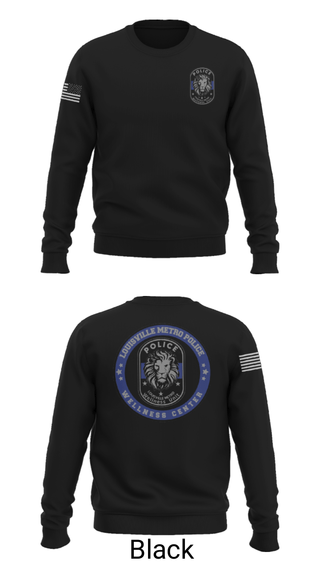 Crew Neck Sweatshirt, , Police, Teamtime, Team time, sublimation, custom sports apparel, team uniforms, spirit wear, spiritwear, sports uniforms, custom shirts, team store, custom team store, fundraiser sports, apparel fundraiser