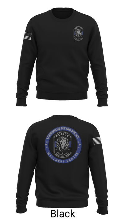 LMPD WELLNESS UNIT 57216807 Crew Neck Sweatshirt - 18