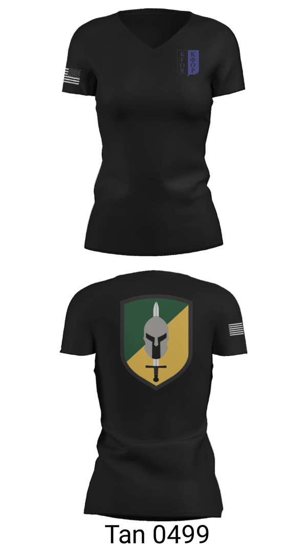Women's Short Sleeve Vneck Shirt, , Army, Teamtime, Team time, sublimation, custom sports apparel, team uniforms, spirit wear, spiritwear, sports uniforms, custom shirts, team store, custom team store, fundraiser sports, apparel fundraiser