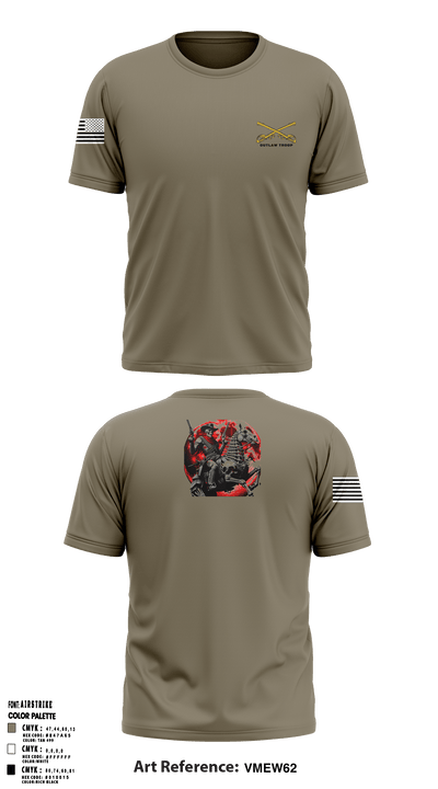 Outlaw troop 93323562 Short Sleeve Performance Shirt - 1