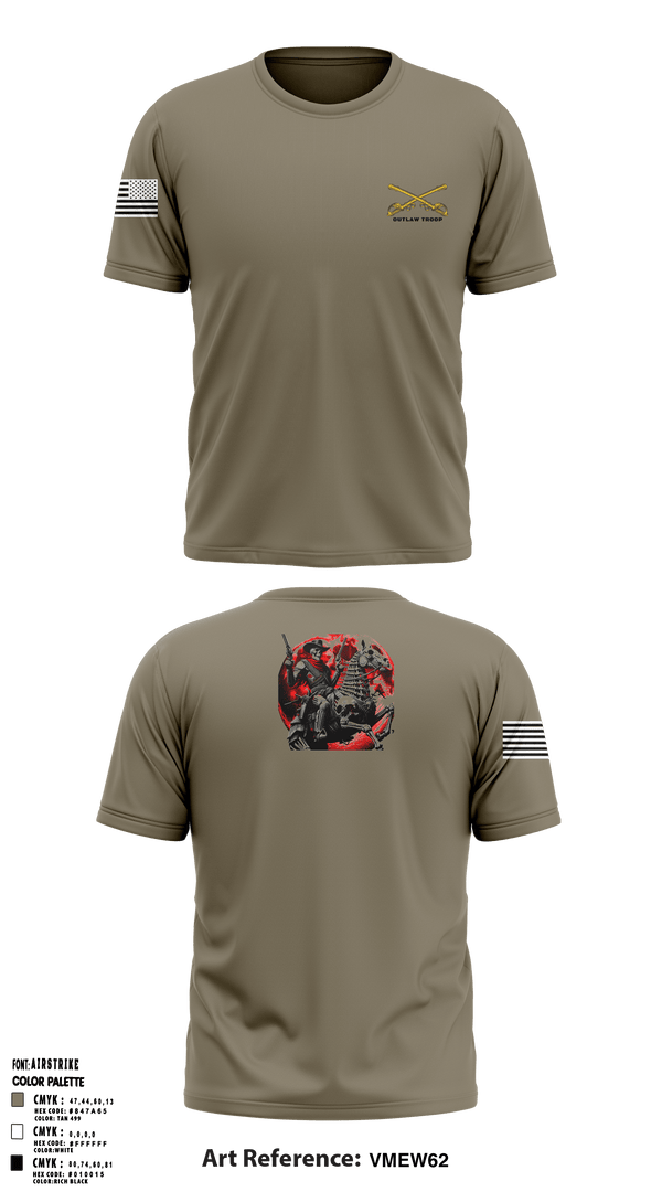 Short Sleeve Performance Shirt, Outlaw troop, Army, Teamtime, Team time, sublimation, custom sports apparel, team uniforms, spirit wear, spiritwear, sports uniforms, custom shirts, team store, custom team store, fundraiser sports, apparel fundraiser