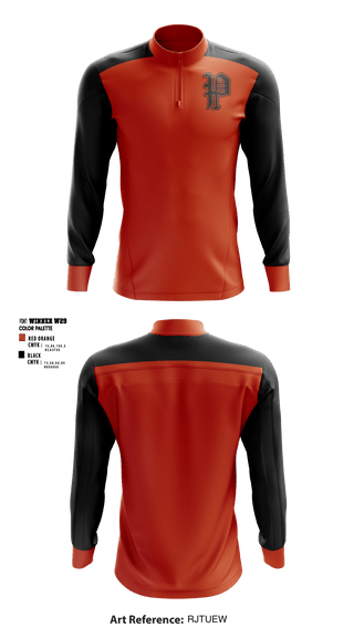 Quarter Zip Jacket, Pleasantville High School Cheer, Cheer, Teamtime, Team time, sublimation, custom sports apparel, team uniforms, spirit wear, spiritwear, sports uniforms, custom shirts, team store, custom team store, fundraiser sports, apparel fundraiser