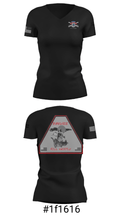 3-71 Cav 93669084 Women's Short Sleeve V-neck Shirt - 18