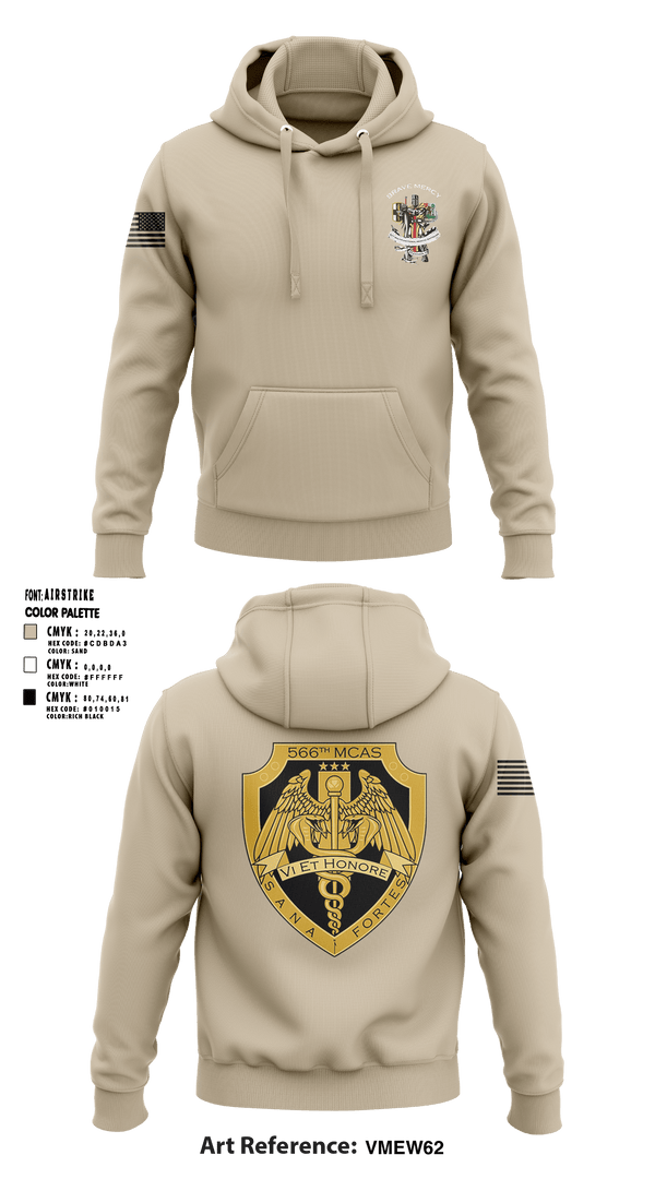 Hoodie, 566 MCAS, Army, Teamtime, Team time, sublimation, custom sports apparel, team uniforms, spirit wear, spiritwear, sports uniforms, custom shirts, team store, custom team store, fundraiser sports, apparel fundraiser
